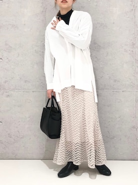 エムアイさん（レディース・162cm）の冬コーディネート