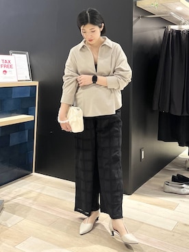 エムアイさん（レディース・162cm）の冬コーディネート