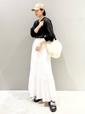 エムアイさん（レディース・162cm）の夏コーディネート