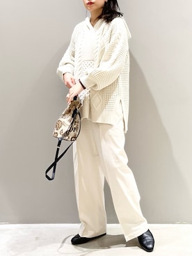 「ハタラクパンツ」｜エムアイさん（レディース・162cm）の秋コーディネート