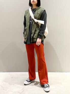 エムアイさん（レディース・162cm）の春コーディネート