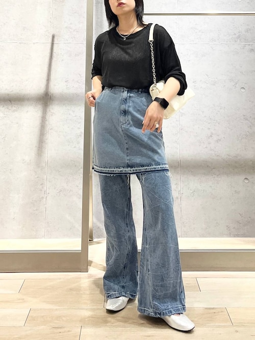 Levi's デニムスカート フリンジヘム 楽天市場】Levi's リーバイス ハイライズ Aライン デニム