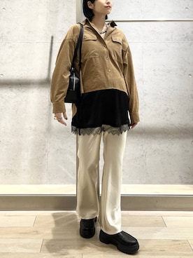 エムアイさん（レディース・162cm）の冬コーディネート