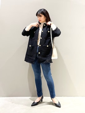「レプシィム(LEPSIM)」｜「アイテム（パンプス）」を使った、エムアイさん（レディース・162cm）の秋コーディネート