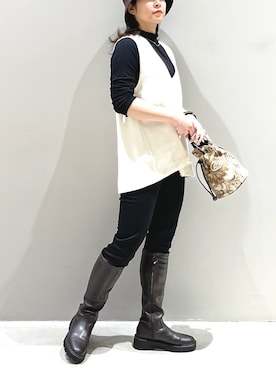 エムアイさん（レディース・162cm）の秋コーディネート