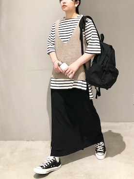 エムアイさん（レディース・162cm）の夏コーディネート