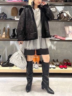 エムアイさん(レディース・162cm)の秋コーディネート