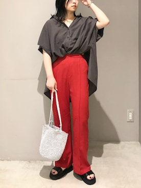 エムアイさん（レディース・162cm）の夏コーディネート