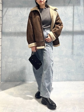 エムアイさん（レディース・162cm）の秋コーディネート