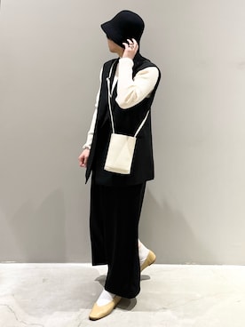 「レプシィム(LEPSIM)」｜「アイテム（ワンピース/ドレス）」を使った、エムアイさん（レディース・162cm）の春コーディネート