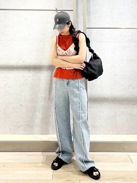 エムアイさん(レディース・162cm)の夏コーディネート