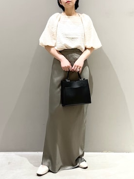 「レプシィム(LEPSIM)」｜「アイテム（パンプス）」を使った、エムアイさん（レディース・162cm）の夏コーディネート