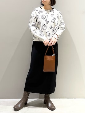 「レプシィム(LEPSIM)」｜「アイテム（ブーツ）」を使った、エムアイさん（レディース・162cm）の春コーディネート