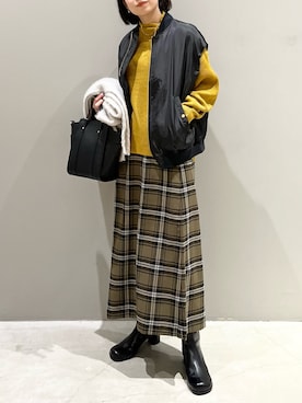 エムアイさん（レディース・162cm）の冬コーディネート