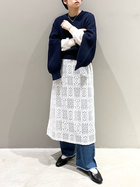 「レプシィム(LEPSIM)」｜「アイテム（パンプス）」を使った、エムアイさん（レディース・162cm）の冬コーディネート