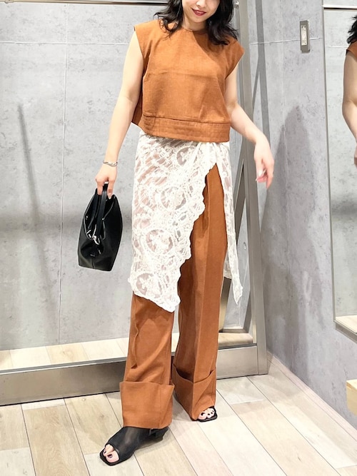 セール】リネンブレンドスラックスパンツ 324950（その他パンツ