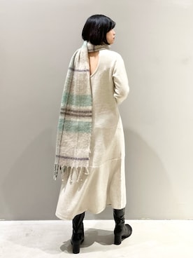 「レプシィム(LEPSIM)」｜「アイテム（ブーツ）」を使った、エムアイさん（レディース・162cm）の冬コーディネート
