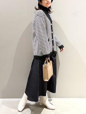 エムアイさん（レディース・162cm）の冬コーディネート