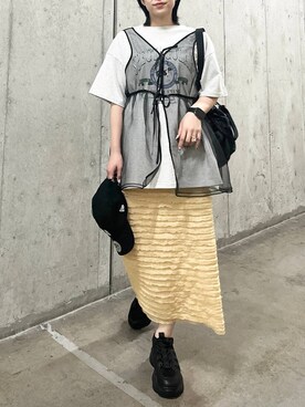 エムアイさん(レディース・162cm)の春コーディネート