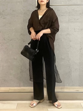 エムアイさん(レディース・162cm)の夏コーディネート