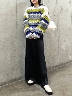 「ドットエスティ秋コーデ」｜「アイテム（ブーツ）」を使った、エムアイさん（レディース・162cm）の秋コーディネート