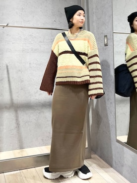 エムアイさん（レディース・162cm）の秋コーディネート