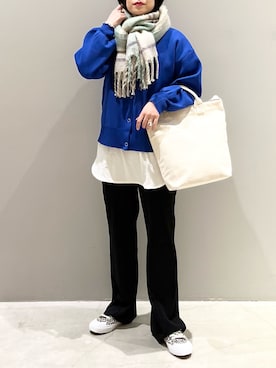 エムアイさん（レディース・162cm）の冬コーディネート