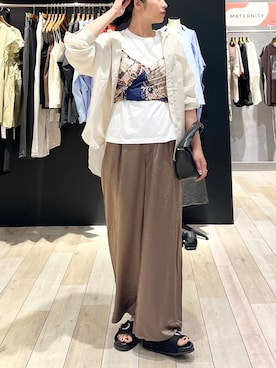 エムアイさん(レディース・162cm)の夏コーディネート