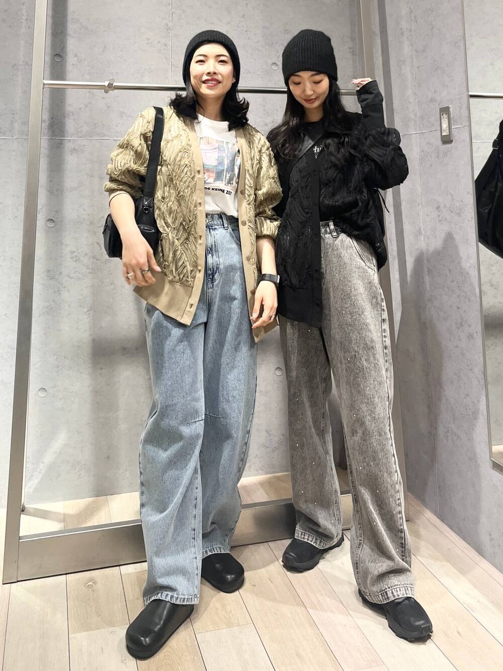 ビジューデニムパンツ 251672を使った人気ファッションコーディネート