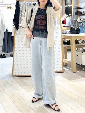 エムアイさん(レディース・162cm)の夏コーディネート