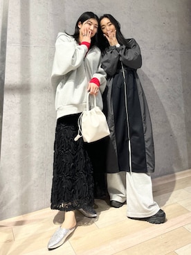 エムアイさん（レディース・162cm）の冬コーディネート