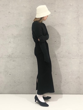 エムアイさん（レディース・162cm）の冬コーディネート