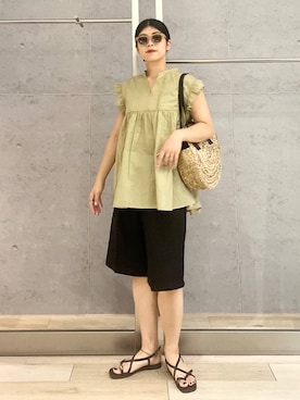 エムアイさん(レディース・162cm)の夏コーディネート