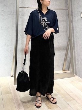 エムアイさん（レディース・162cm）の夏コーディネート