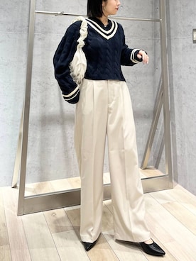 エムアイさん（レディース・162cm）の冬コーディネート