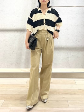 「LEPSIM（レプシィム）のアイテム（PC・スマホグッズ/家電）」を使った、エムアイさん（レディース・162cm）の夏コーディネート