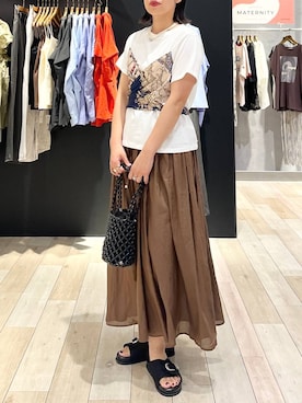 エムアイさん(レディース・162cm)の夏コーディネート