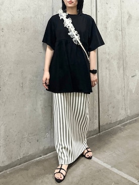 「LEPSIM（レプシィム）のアイテム（PC・スマホグッズ/家電）」を使った、エムアイさん（レディース・162cm）の夏コーディネート
