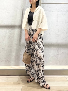 エムアイさん(レディース・162cm)の夏コーディネート