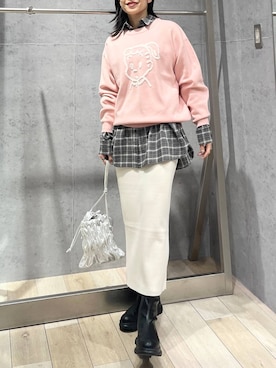 エムアイさん（レディース・162cm）の冬コーディネート