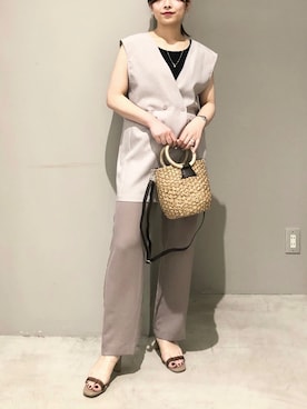 エムアイさん（レディース・162cm）の夏コーディネート