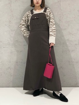 エムアイさん（レディース・162cm）の冬コーディネート