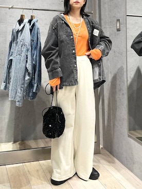エムアイさん(レディース・162cm)の冬コーディネート