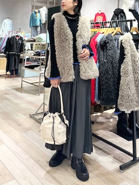 エムアイさん(レディース・162cm)の秋コーディネート