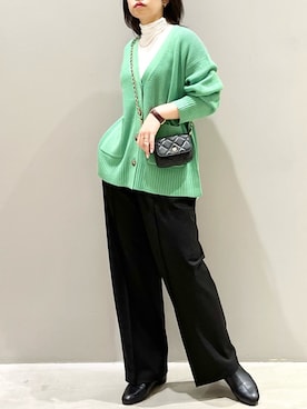 「ハタラクパンツ」｜エムアイさん（レディース・162cm）の秋コーディネート