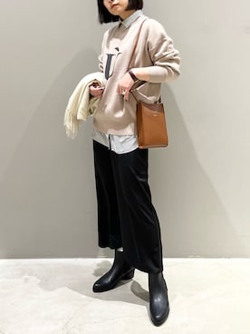 エムアイさん（レディース・162cm）の冬コーディネート