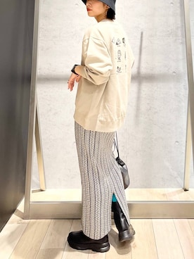 エムアイさん(レディース・162cm)の冬コーディネート