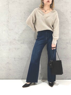 エムアイさん（レディース・162cm）の冬コーディネート