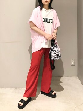 エムアイさん（レディース・162cm）の夏コーディネート