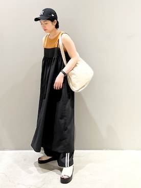 「レプシィム(LEPSIM)」｜「アイテム（キャップ）」を使った、エムアイさん（レディース・162cm）の夏コーディネート